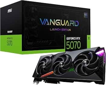 TARJETA DE VIDEO NVIDIA GEFORCE RTX 5070 MSI 12GB VANGUARD X3 - foto 4