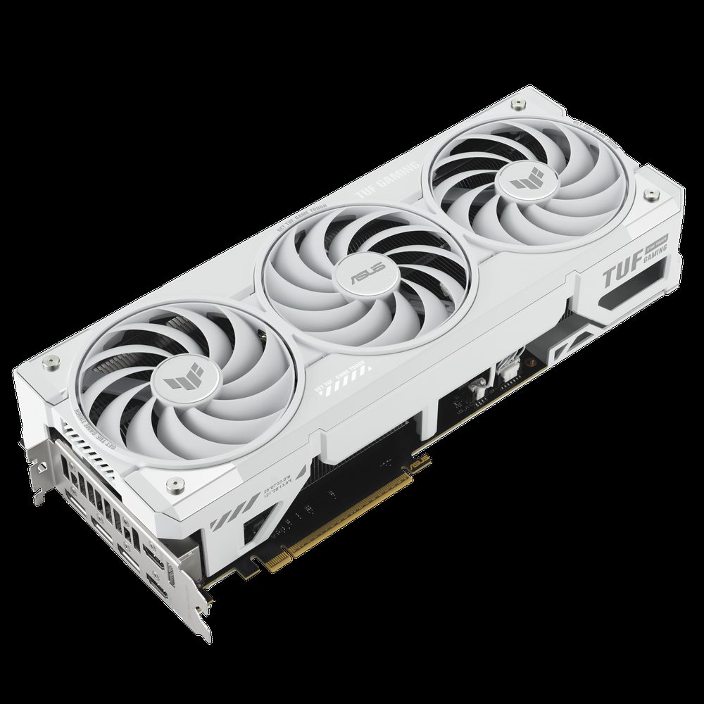 TARJETA DE VIDEO NVIDIA GEFORCE RTX 5070TI ASUS TUF 16GB OC WHITE - foto 4