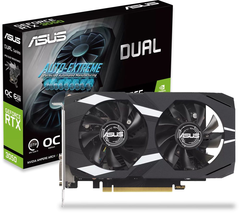 TARJETA VIDEO NVIDIA GEFORCE RTX 3050 ASUS DUAL 6GB GDRR6 - foto 4