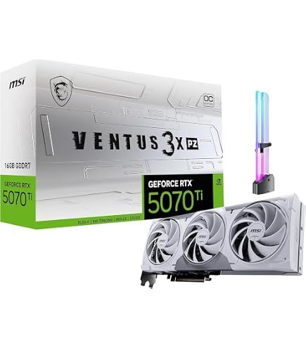 TARJETA VIDEO NVIDIA GEFORCE RTX 5070 MSI VENTUS 3X OC - 12GB - foto 4