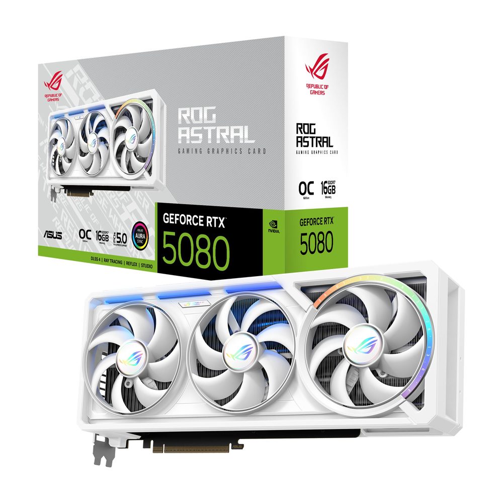 TARJETA VIDEO NVIDIA GEFORCE RTX 5080 ASUS ROG ASTRAL OC - 16GB GDDR7 - foto 2