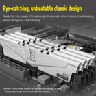 TEAMGROUP T-CREATE DDR4 32GB (2X16GB) 3200MHZ SILVER - foto 3