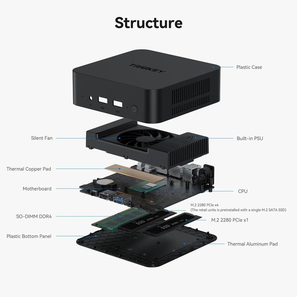 TRIGKEY Mini PC (Key N) - foto 2